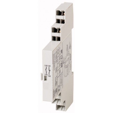 Eaton-moeller NHI11-PKZ0-C XTPAXSAC11 EATON ELECTRIC Standard auxiliary contact, 1N/O+1N/C, spring clamp connection