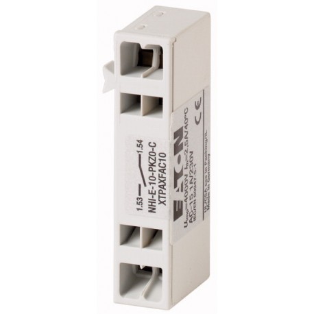Eaton-moeller NHI-E-10-PKZ0-C XTPAXFAC10 EATON ELECTRIC Standard auxiliary contact, 1N/O, flush mounting, spring cl..