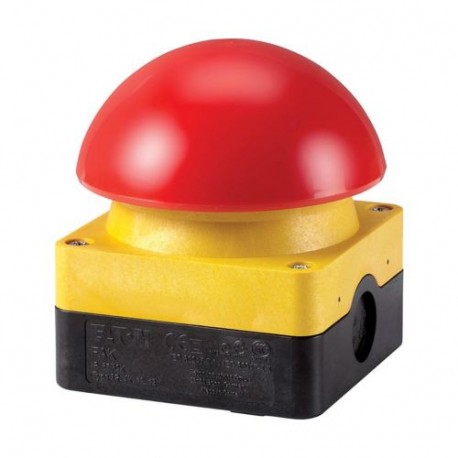 Eaton-moeller FAK-R/V/KC11/IY Y7-229748 EATON ELECTRIC Palm switch, 1N/O+1N/C, emergency switching off, surface mou..