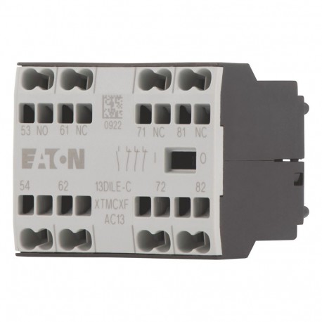 Eaton-moeller 13DILE-C Y7-230259 EATON ELECTRIC Auxiliary contact, 1N/O+3N/C, surface mounting, spring clamp connec..