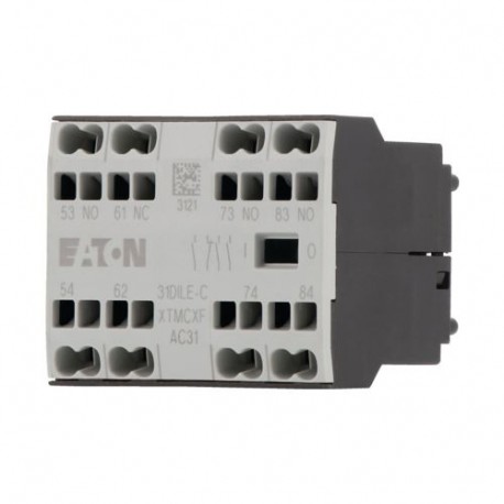 Eaton-moeller 31DILE-C Y7-230262 EATON ELECTRIC Auxiliary contact, 3N/O+1N/C, surface mounting, spring clamp connec..