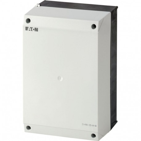 Eaton-moeller CI-K4X-125-M-NA Y7-231232 EATON ELECTRIC Insulated enclosure, HxWxD 240x160x125mm, +mounting plate, N..