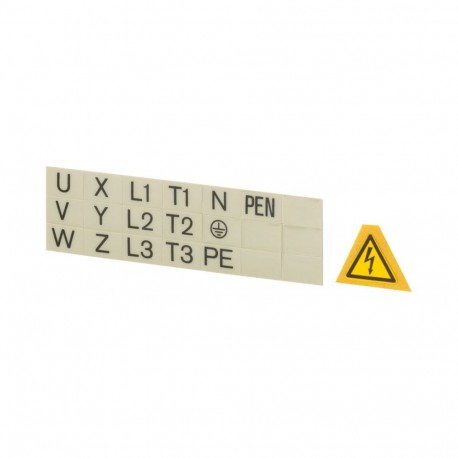 Eaton-moeller BPF-NZM10 Y7-231363 EATON ELECTRIC Lightning symbol + terminal marking, for main switch