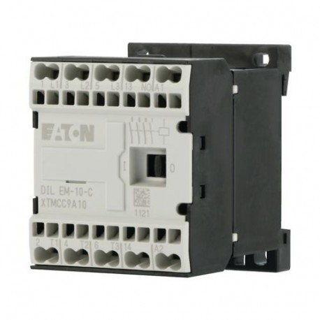 Eaton-moeller DILEM-10-C(380V50HZ,440V60HZ) Y7-231661 EATON ELECTRIC Contactor, 3p+1N/O, 4kW/400V/AC3