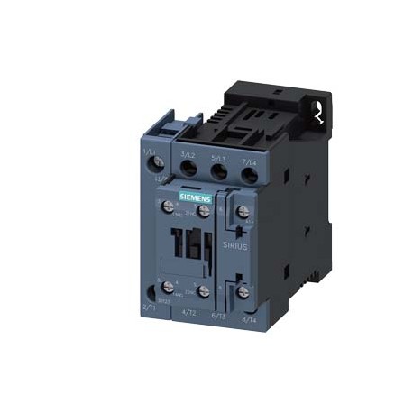 Siemens 3RT2325-1AV00 Contactor, 4 NO, AC-1: 35 A 400 V AC, 50 Hz, 4-pole, 4 NO, Size S0, Screw terminal 1 N..
