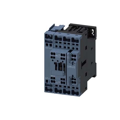 Siemens 3RT2327-2BM40 contactor AC-1, 50 A, 400 V / 40 °C, 4-pole, 220 V DC, auxiliary contacts: 1 NO + 1 NC..