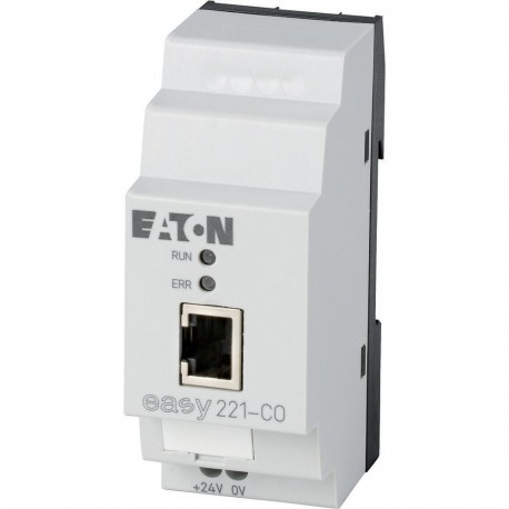 Eaton-moeller EASY221-CO 0004520975 EATON ELECTRIC Bus module, integrated, 24 V DC, addressable 1-127, easyLink