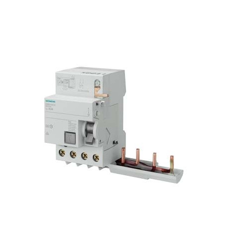 Siemens 5SM2342-0 RC unit for 5SY, 4-pole, type AC, In: 40 A, 30 mA, Un AC: 400 V