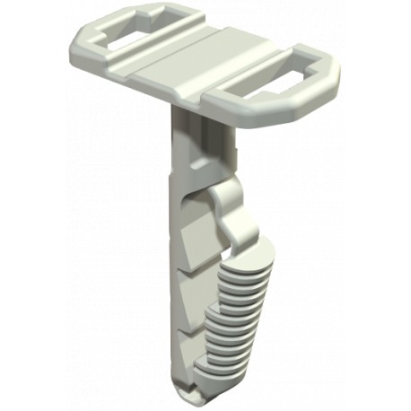 OBO BETTERMANN 910 STK 6x30 910 STK 6x30 2351609 OBO BETTERMANN Push-fit plug for cable ties, 6x30mm, Light grey, 7035, Polyamide, PA