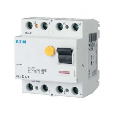 Eaton-moeller PFR2-03-U Y7-235868 EATON ELECTRIC Earth-leakage circuit-breaker, 25A, 300mA, type U