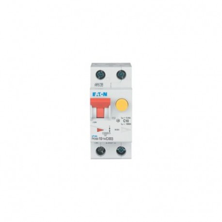 Eaton-moeller PKNM-10/1N/C/003-MW Y7-236077 EATON ELECTRIC RCD/MCB combination switch, 10A, 30mA, miniature circuit..