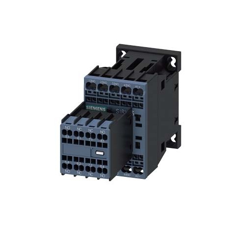 SIEMENS 3RH2362-2BB40 3RH2362-2BB40 SIEMENS Contactor relay, 6 NO + 2 NC, 24 V DC, Size S00, spring-type terminal, Removable auxil..