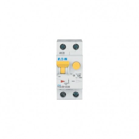 Eaton-moeller PKNM-25/1N/C/03-MW Y7-236277 EATON ELECTRIC RCD/MCB combination switch, 25A, 300mA, miniature circuit..