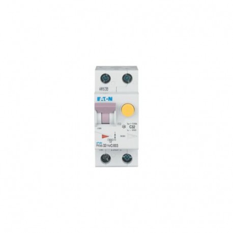 Eaton-moeller PKN6-32/1N/C/003-MW Y7-236733 EATON ELECTRIC RCD/MCB, 32A, 30mA, miniature circuit-breaker trip curve..