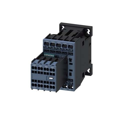SIEMENS 3RH2371-2FB40 3RH2371-2FB40 SIEMENS Contactor relay, 7 NO + 1 NC, 24 V DC, with integrated diode Size. S00, spring-type te..
