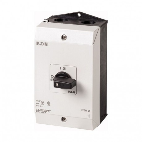 Eaton-moeller P1-32/I2/HI11-NA Y7-237541 EATON ELECTRIC On-Off switch, 3 pole + 1 N/O + 1 N/C, 32 A, surface mounti..