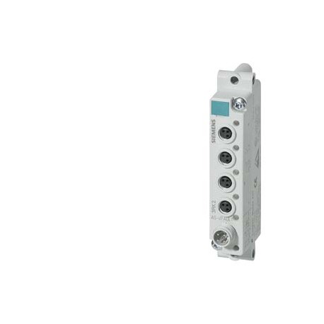 Siemens 3RK2400-1BQ20-0AA3 AS-i compact module K45 digital A/B slave, 2 DI/2 DQ, IP67 2 x input, maximum 200..