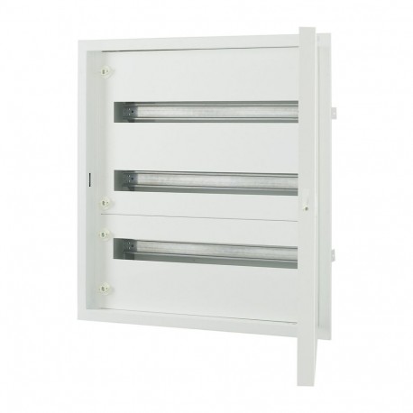 EATON - MOELLER BF-U-3/72-A BF-U-3/72-A 240738 EATON ELECTRIC Complete flush-mounted flat distribution board, white, 24 SU per row, 3 ro..