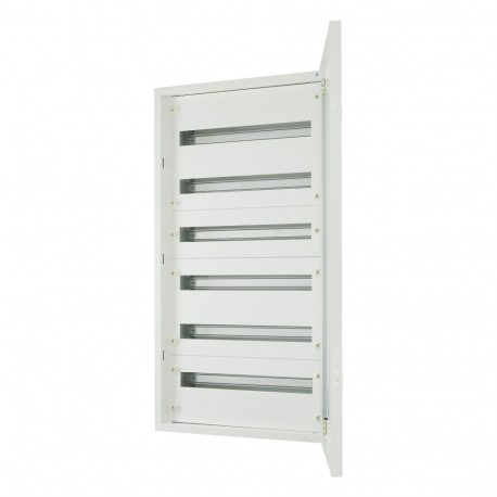 EATON - MOELLER BF-U-6/144-A BF-U-6/144-A 240741 EATON ELECTRIC Complete flush-mounted flat distribution board, white, 24 SU per row, 6 r..