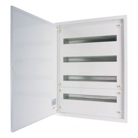 Eaton-moeller BF-U-4/132-A EATON ELECTRIC Complete flush-mounted flat distribution board, white, 33 SU per row, 4 r..
