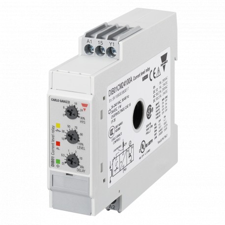 CARLO GAVAZZI DIB01CM24100A DIB01CM24100A CARLO GAVAZZI Selected parameters OUTPUT SIGNAL 1 relay SETPOINTS 1, adjustable MONITORED VARI..