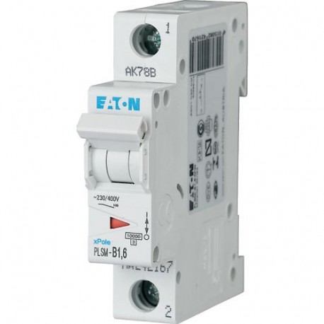 Eaton-moeller PLSM-C1,6-MW EATON ELECTRIC Over current switch, 1, 6 A, 1p, type C characteristic