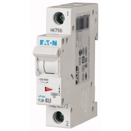 Eaton-moeller PLSM-C3,5-MW EATON ELECTRIC Over current switch, 3, 5 A, 1p, type C characteristic