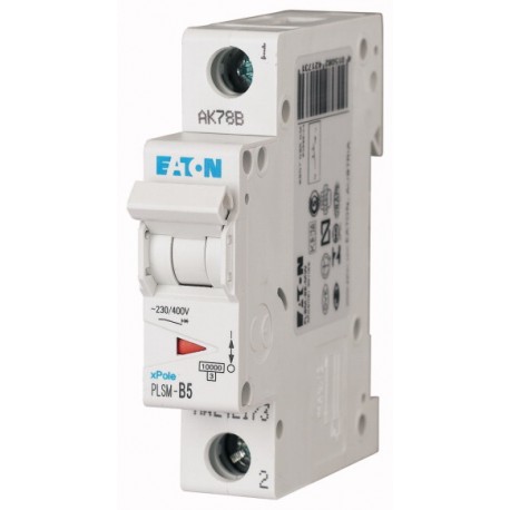 Eaton-moeller PLSM-C5-MW EATON ELECTRIC Over current switch, 5A, 1p, type C characteristic