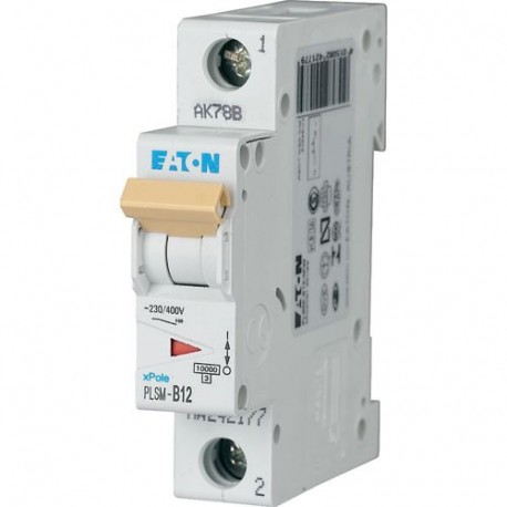 Eaton-moeller PLSM-C12-MW EATON ELECTRIC Over current switch, 12A, 1p, type C characteristic