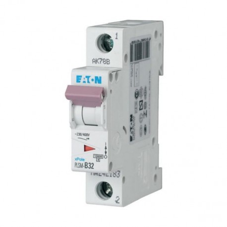 Eaton-moeller PLSM-C32-MW Y7-242209 EATON ELECTRIC Over current switch, 32A, 1p, type C characteristic