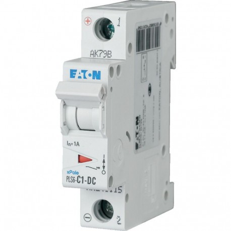 Eaton-moeller PLS6-C1-DC-MW Y7-243115 EATON ELECTRIC Over current switch, 1A, 1p, type C characteristic, DC