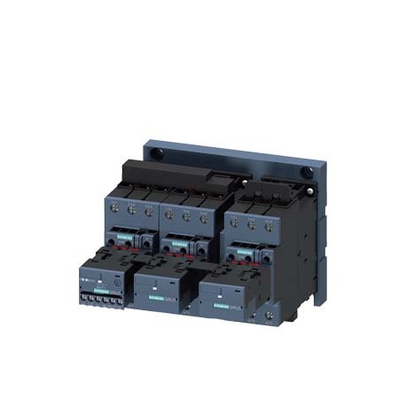 Siemens 3RA2437-8XF32-1AG2 Contactor assembly for star-delta (wye-delta) start AC-3, 55 kW/400 V, 110 V AC 5..