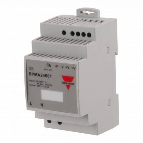 Carlo-gavazzi SPD24601B CARLO GAVAZZI Selected parameters MODEL Din Rail AC INPUT VOLTAGE 85 264V OUTPUT POWER 60W PARALLE..