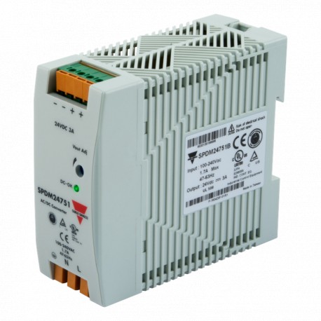 Carlo-gavazzi SPDM24751B CARLO GAVAZZI Model: AC to DC switching power supply, Ac input voltage: 85VAC-264VAC, Output powe..