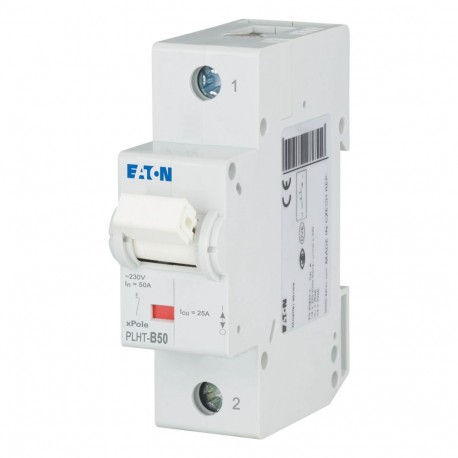 Eaton-moeller PLHT-B50 EATON ELECTRIC Over current switch, 50A, 1p, B-Char, AC