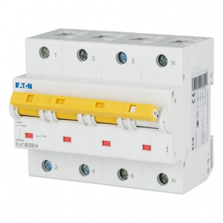 Eaton-moeller PLHT-B125/3N EATON ELECTRIC Over current switch, 125A, 3Np, B-Char, AC