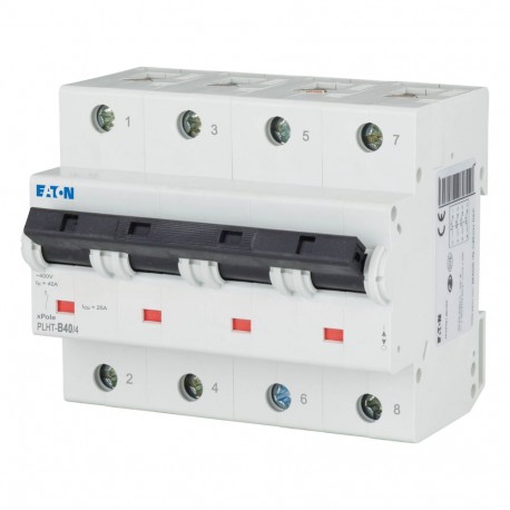 EATON - MOELLER PLHT-B40/4 PLHT-B40/4 248079 EATON ELECTRIC Over current switch, 40A, 4p, B-Char, AC