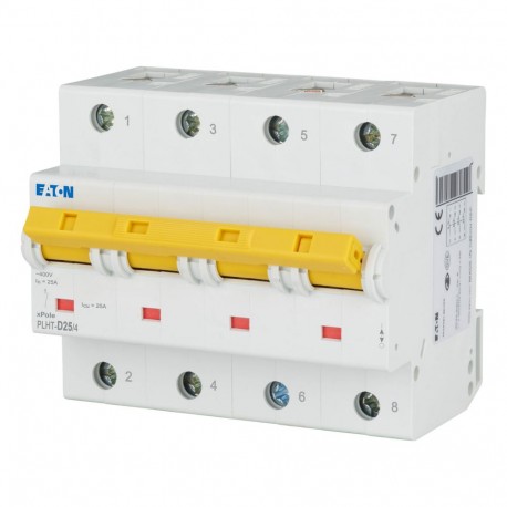 EATON - MOELLER PLHT-D25/4 PLHT-D25/4 248095 EATON ELECTRIC Over current switch, 25A, 4p, D-Char, AC