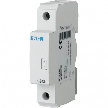Eaton-moeller SPB-D-125 EATON ELECTRIC Lead-through terminal for B-type arresters, 125A, 500V AC/DC, overvoltage ca..