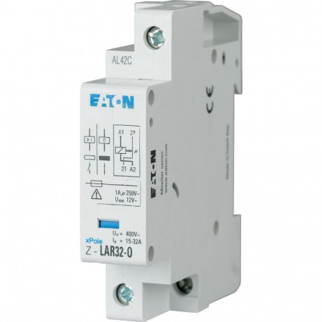 Eaton-moeller Z-LAR32-O Y7-248258 EATON ELECTRIC Release relay, 250VAC, 1 N/C, 15-32A, 1HP
