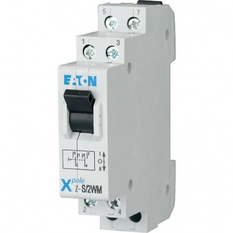 Eaton-moeller Z-S/2WTN Y7-248348 EATON ELECTRIC Two way switchp22 CO, 16A, 230 V, 20kA