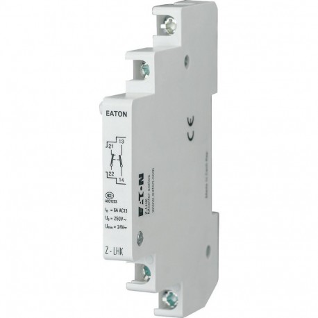 Eaton-moeller Z-LHK Y7-248440 EATON ELECTRIC Auxiliary contact, for PLHT/AZ, 1N/O+1N/C, 0.5HP