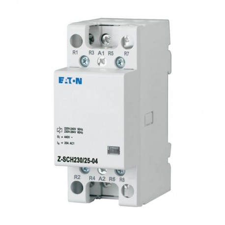 Eaton-moeller Z-SCH230/25-04 Y7-248848 EATON ELECTRIC Installation contactor, 230VAC/50Hz, 4 N/C, 25A, 2HP