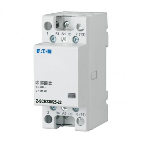 Eaton-moeller Z-SCH230/25-22 Y7-248849 EATON ELECTRIC Installation contactor, 230VAC/50Hz, 2N/O+2N/C, 25A, 2HP