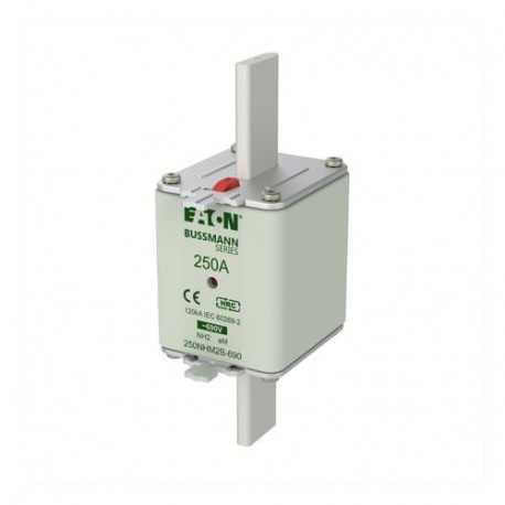 EATON - MOELLER 250NHM2B-690 250NHM2B-690 EATON ELECTRIC cartridge fuse, BT 250 a, AC 690 V, NH2, a.m., IEC, indicator double, metal term..