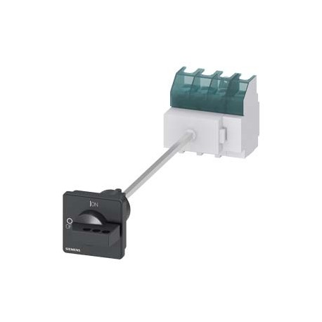 Siemens 3RT2517-1BE40 Power contactor, AC-3 12 A, 5.5 kW / 400 V 2 NO + 2 NC 60 V DC 4-pole Size S00 screw t..