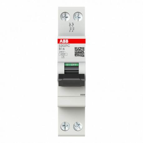 ABB 2CSS252421R0045 2CSS252421R0045 ABB Int.aut. S202TC-B4 2 4A B 6 kA