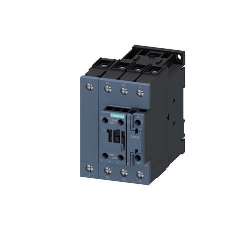 Siemens 3RT2535-1AB00 Power contactor, AC-3 40 A, 18.5 kW / 400 V 2 NO + 2 NC 24 V AC, 50 Hz 4-pole size S2 ..