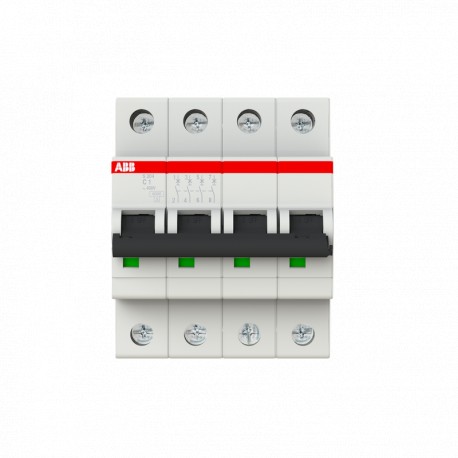ABB 2CDS254001R0024 2CDS254001R0024 ABB Miniature Circuit Breaker S200 4P C 2 A