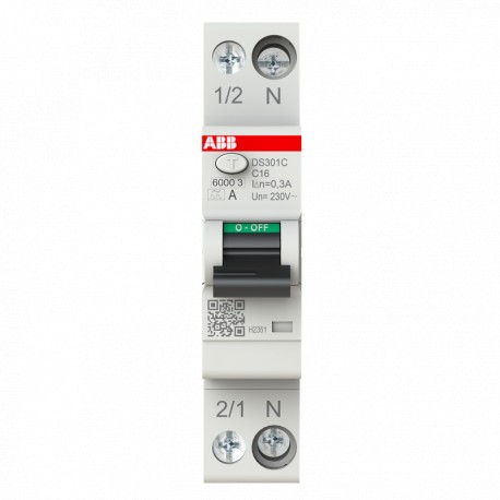 ABB 2CSR255163R1104 2CSR255163R1104 ABB I.com.DS301C 1p+N C 10A 6kA 30mA